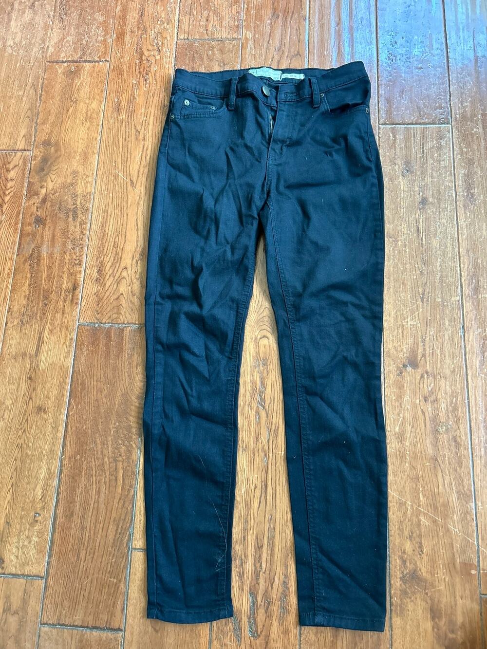 NWOT Free People Hi Rise Black Jeans